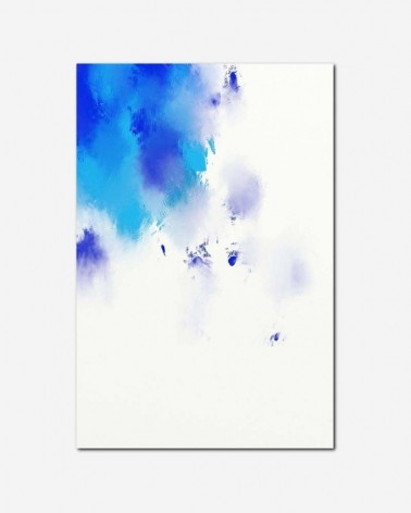 Azul abstrato - Dawn Hudson