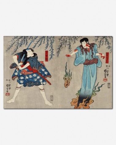 Samurai Doguya Jinza - Utagawa Kuniyoshi
