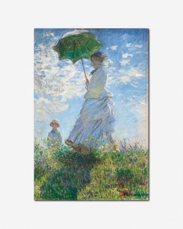 Mulher com sombrinha - Claude Monet