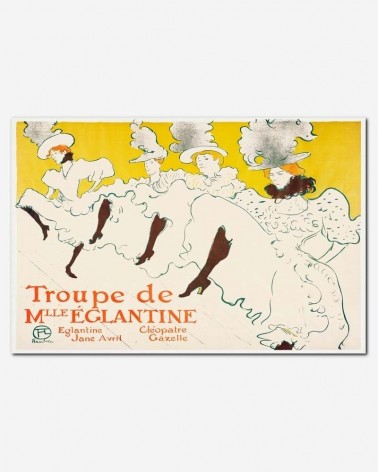 Dançarina vintage - Toulouse Lautrec