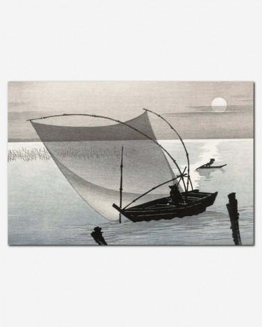 Barcos de pesca - Ohara Koson