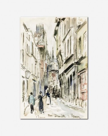 Rue Damiette - Camille Pissarro