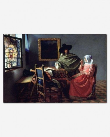 O copo de vinho - Johannes Vermeer