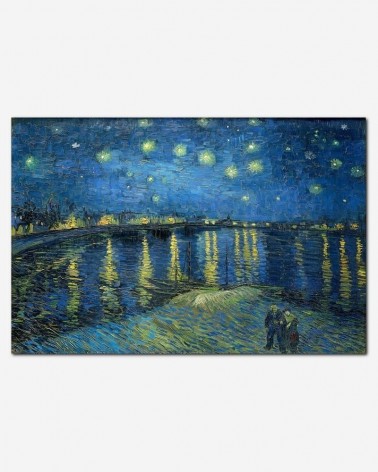 Noite estrelada sobre o Rhone - Van Gogh