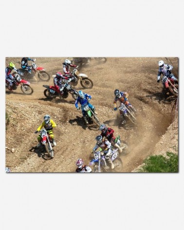 Corrida de motocross - Vasile Pralea