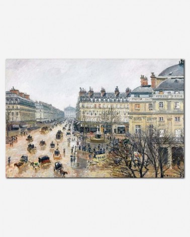 Teatro em Paris - Camille Pissarro