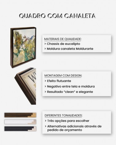 Trio Pinceladas abstratas - Linnaea Mallette
