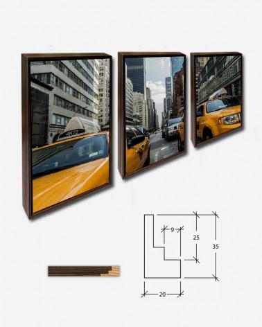 Trio Táxis em NY