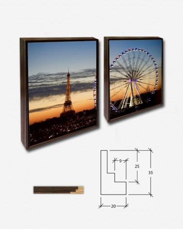Duo Torre Eiffel e roda gigante - Jean Beaufort