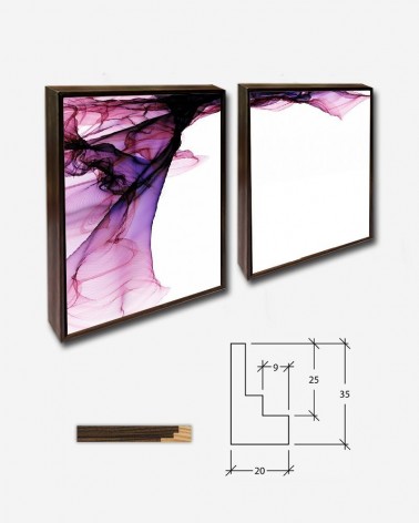 Duo Fita abstrata rosa - Dawn Hudson
